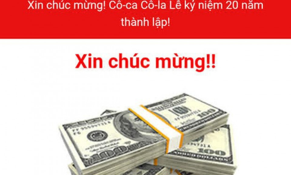 Cảnh giác tin nhắn giả chứa link 'độc' chiếm đoạt tài khoản Facebook, Zalo