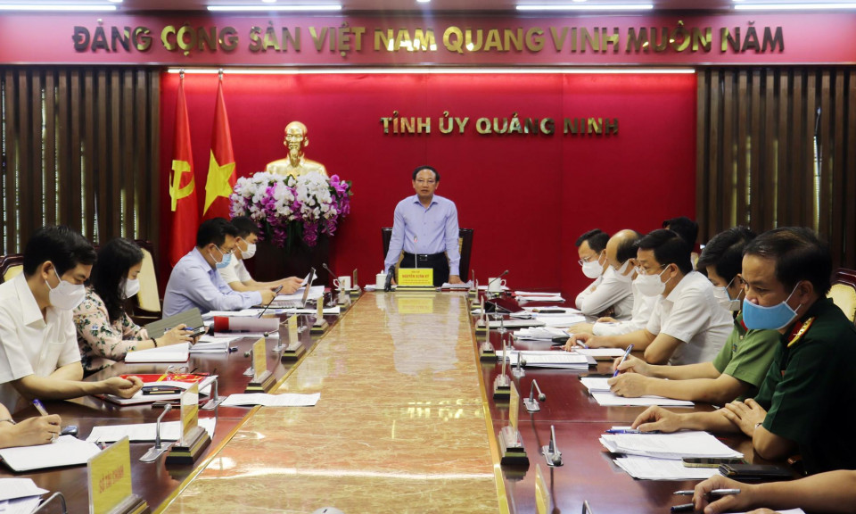 Giao ban Thường trực Tỉnh ủy