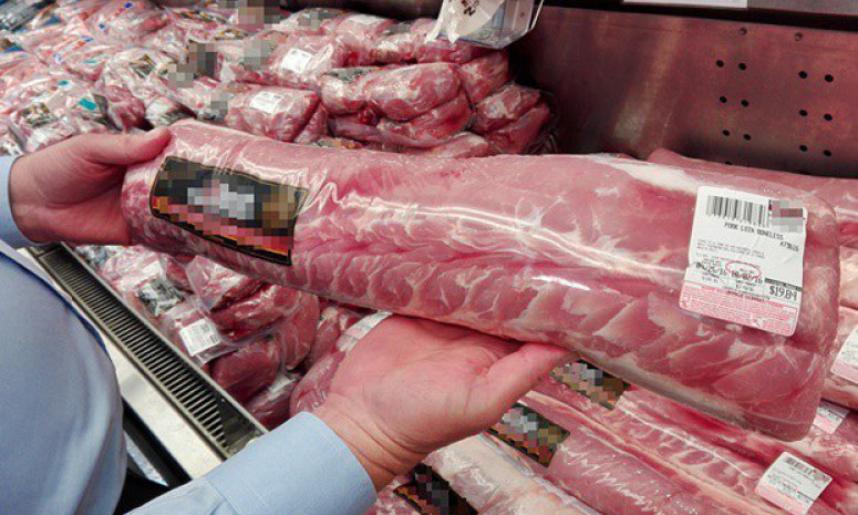 Thịt lợn nhập khẩu về Việt Nam chỉ hơn 50.000 đồng/kg