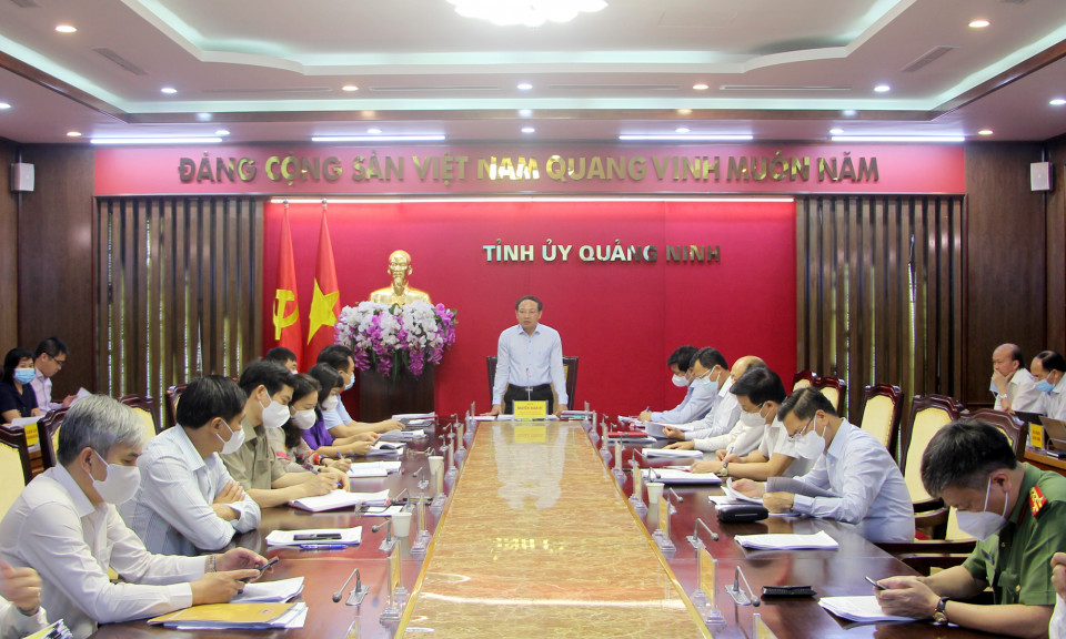 Hội nghị Ban Thường vụ Tỉnh ủy