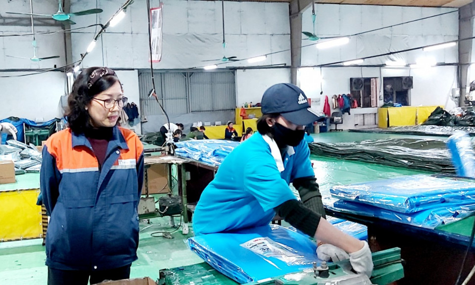 Đảm bảo việc làm, thu nhập cho người lao động