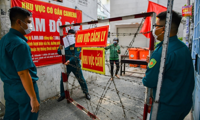 Gỡ phong toả con hẻm nơi sinh hoạt của nhóm truyền giáo Phục Hưng