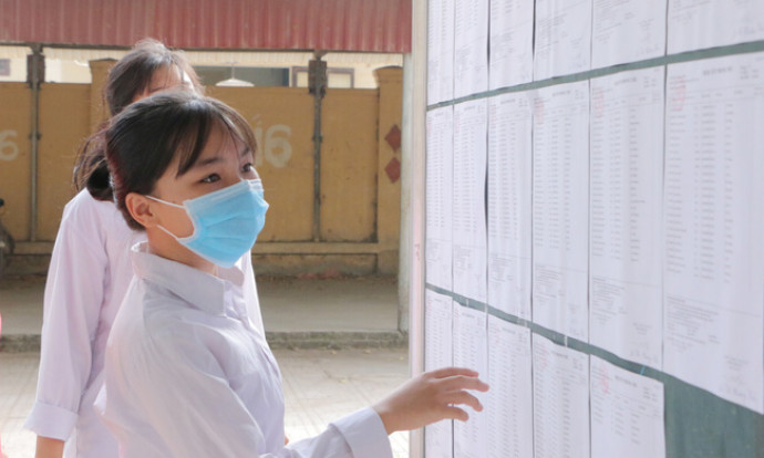 14 học sinh ở Hà Nội diện F1 được tuyển thẳng vào lớp 10
