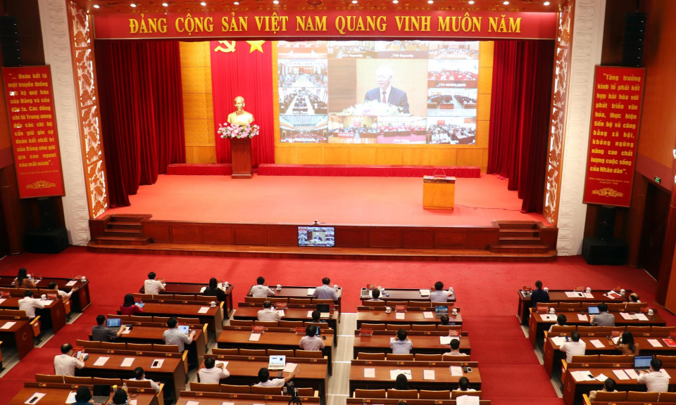 Hội nghị toàn quốc sơ kết 5 năm thực hiện Chỉ thị 05-CT/TW của Bộ Chính trị 