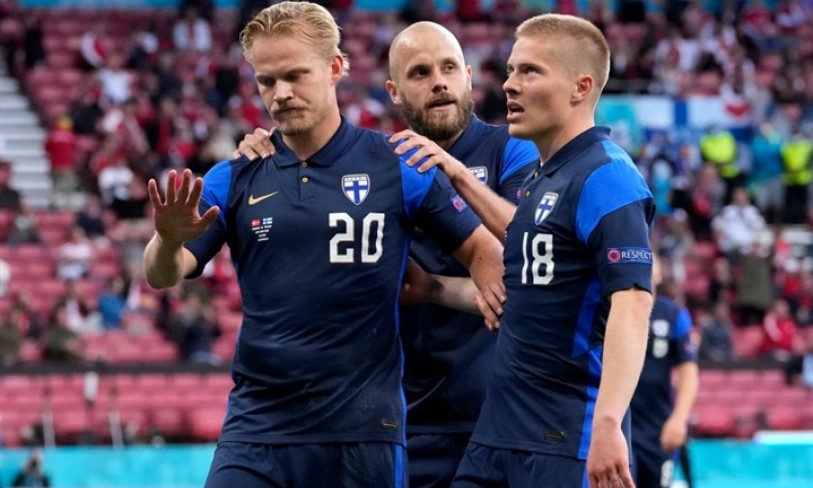 Kết quả EURO 2020: Eriksen đột quỵ, Đan Mạch thua sốc Phần Lan