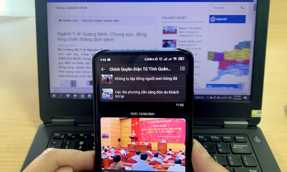 Quảng Ninh: Hiệu quả ứng dụng CNTT trong phòng, chống dịch Covid-19