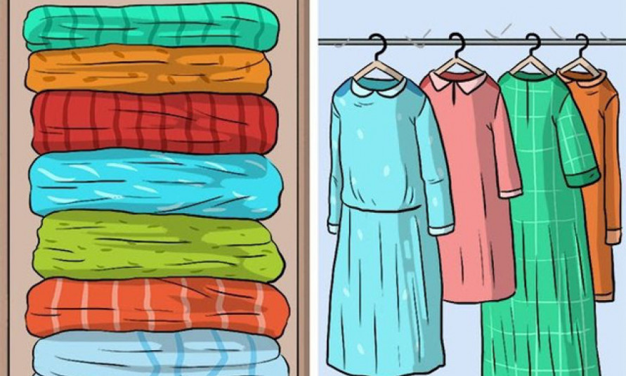 9 sai lầm hầu như ai cũng mắc phải khi cất giữ quần áo
