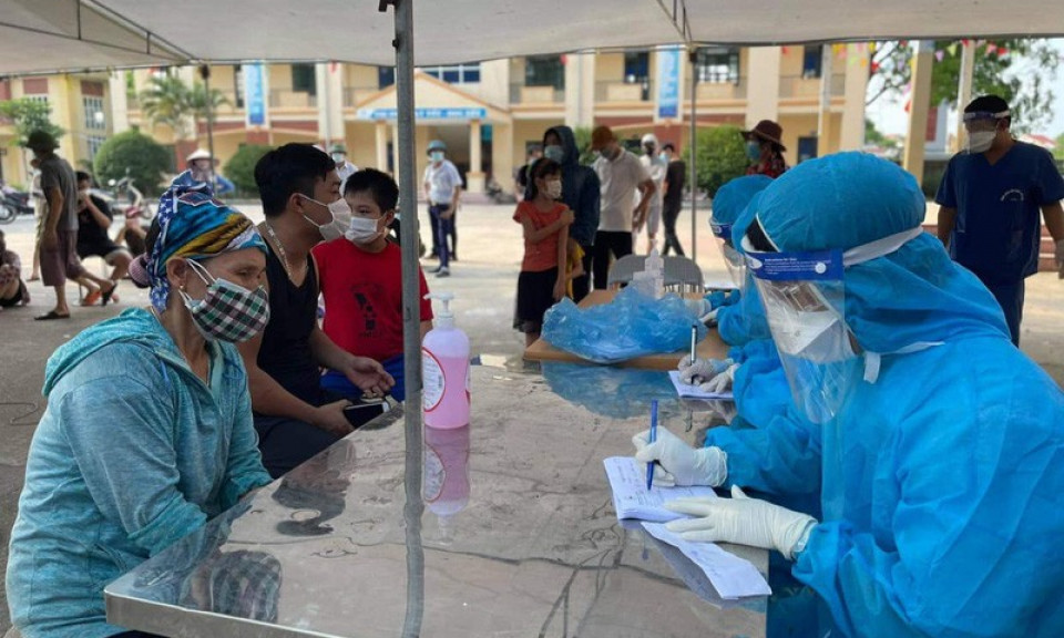 Trưa 16/6: Thêm 176 ca mắc COVID-19 mới, riêng Bắc Giang 128 ca