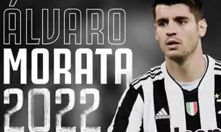 Juventus gia hạn hợp đồng mượn Morata