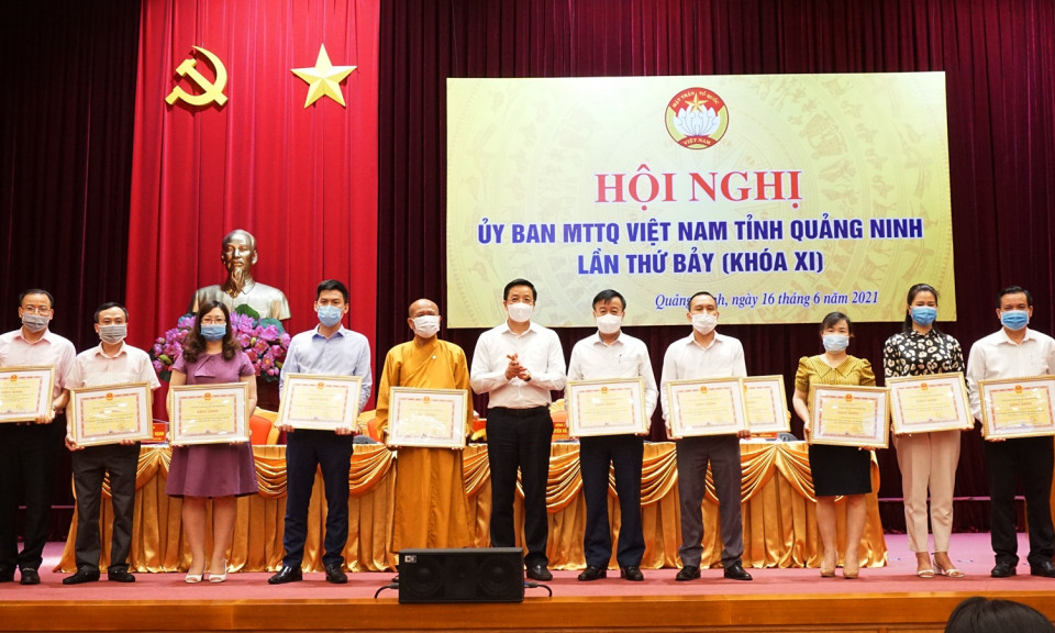 Hội nghị Ủy ban MTTQ Việt Nam tỉnh Quảng Ninh lần thứ VII
