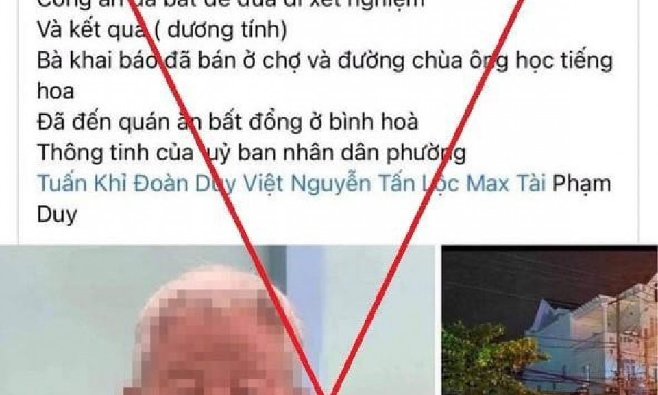 Công an triệu tập nữ sinh đăng thông tin cụ bà bán vé số mắc COVID-19