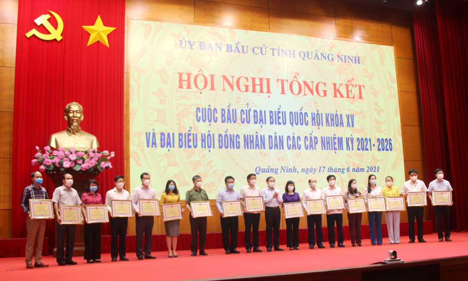Quảng Ninh: Tổng kết cuộc bầu cử ĐBQH khóa XV và đại biểu HĐND các cấp nhiệm kỳ 2021-2026