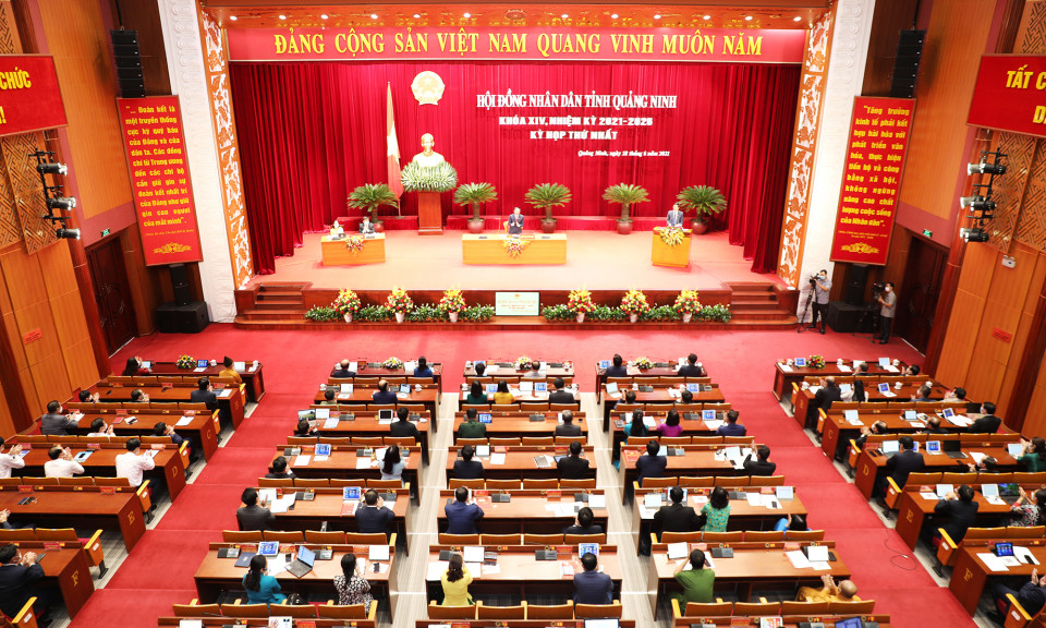 Kỳ họp thứ nhất HĐND tỉnh khóa XIV