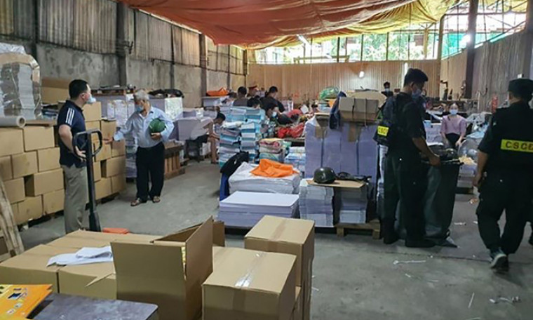 Đường dây làm giả 3 triệu sách giáo khoa