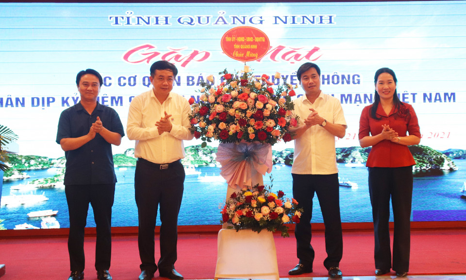 Tỉnh Quảng Ninh gặp mặt các cơ quan báo chí, truyền thông 