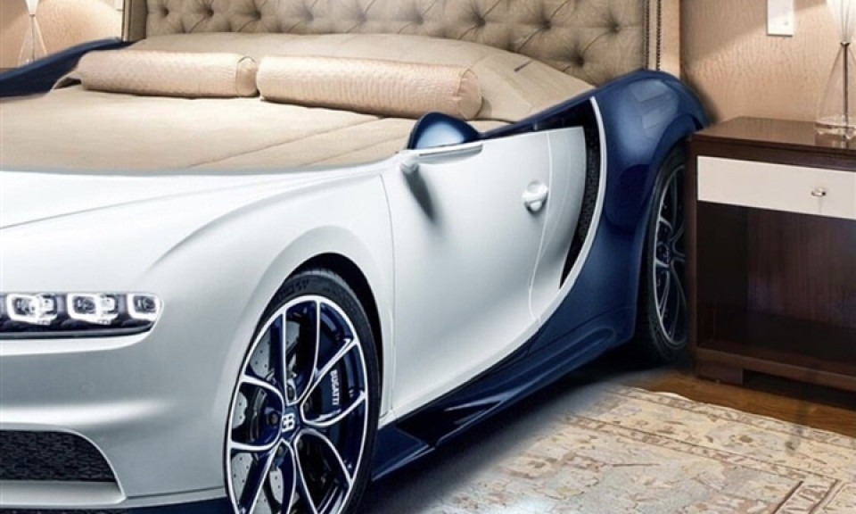 Bugatti Chiron phiên bản giường ngủ xa hoa bậc nhất thế giới