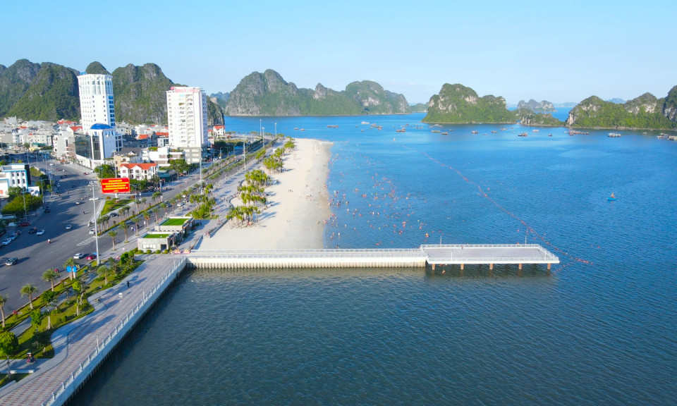 Xử lý nước thải dọc tuyến đường bao biển Hạ Long