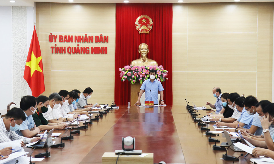 UBND tỉnh họp đánh giá tình hình sản xuất điện 6 tháng đầu năm 2021