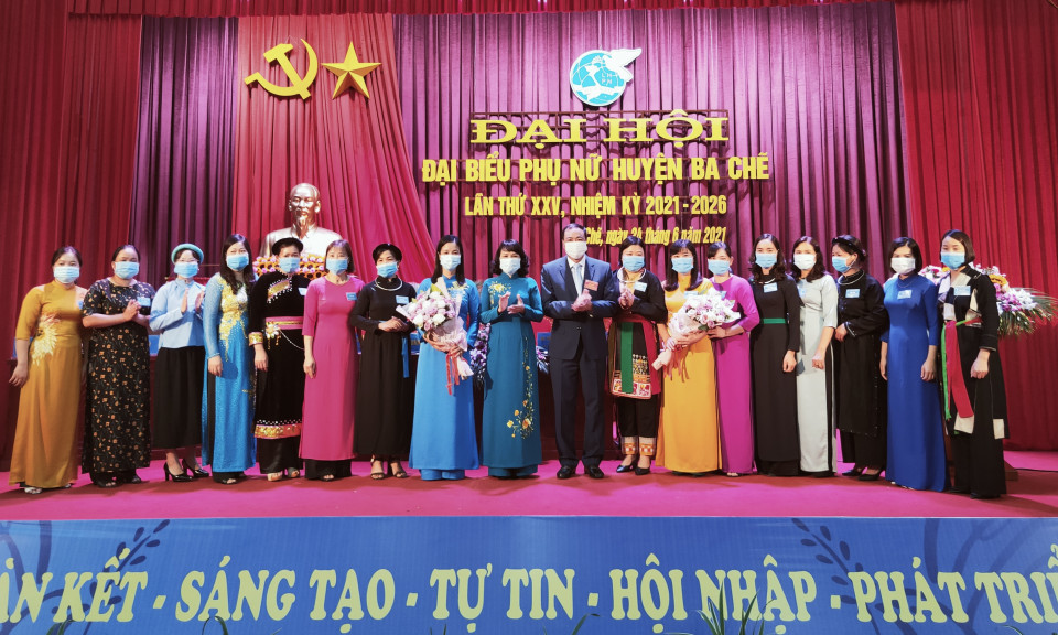 Đại hội Đại biểu phụ nữ huyện Ba Chẽ lần thứ XXV, nhiệm kỳ 2021-2026 