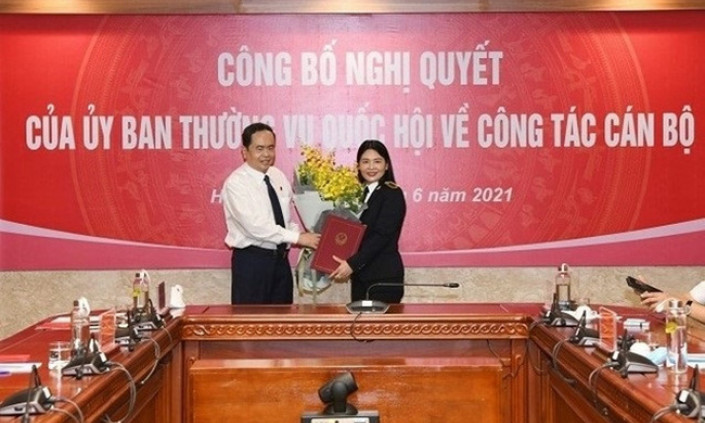 Quốc hội phê chuẩn nữ Phó Tổng Kiểm toán Nhà nước đầu tiên