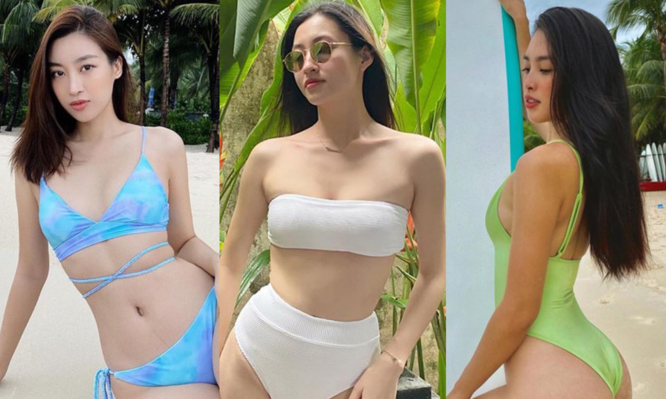 Vẻ nóng bỏng của Tiểu Vy, Đỗ Mỹ Linh... khi được đề cử thi Miss Grand International