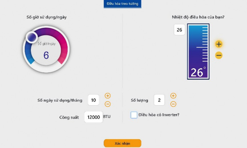 Công cụ ước tính sản lượng điện giúp khách hàng chủ động trong việc sử dụng điện