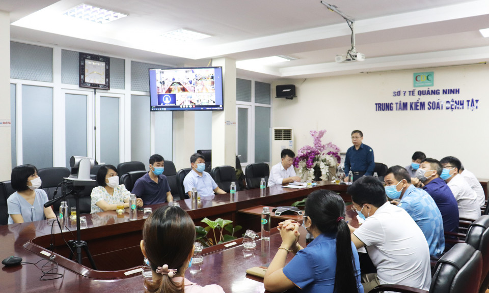 Tập huấn phòng dịch Covid-19 tại Khu công nghiệp