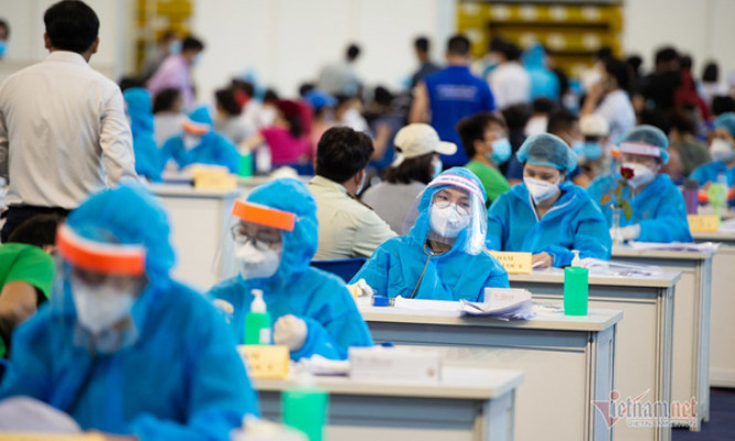 24 giờ, TP.HCM lập kỷ lục thêm 667 ca dương tính nCoV chủ yếu trong khu cách ly