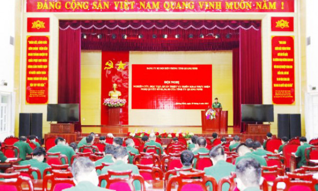 Đảng ủy BĐBP tỉnh: Tổ chức học tập, quán triệt các Nghị quyết 03, 04, 06 của Tỉnh ủy Quảng Ninh