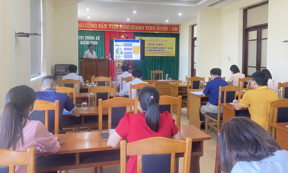 Họp báo công bố số liệu thống kê kinh tế - xã hội 6 tháng đầu năm 2021