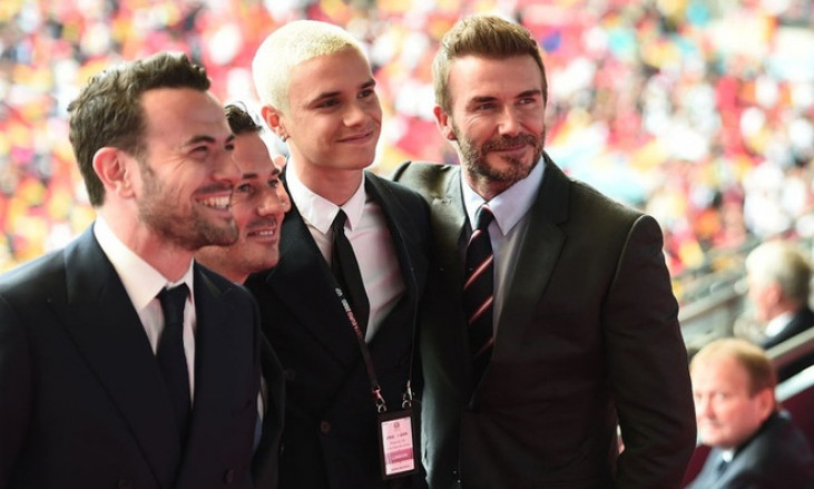 David Beckham đẹp trai nổi bật khi đi xem Euro 2020