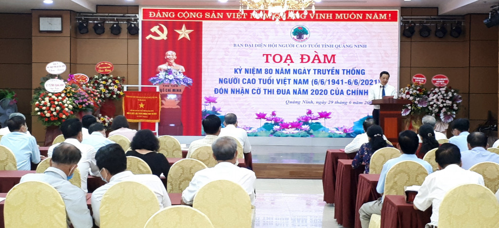 Ban đại diện Hội NCT tỉnh tổ chức Tọa đàm kỷ niệm 80 năm ngày truyền thống NCT Việt Nam 6/6 (1941-2021).