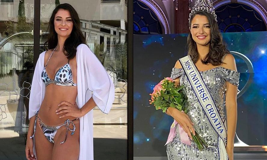 Mỹ nhân bóng chuyền cao 1m85 đăng quang Hoa hậu Hoàn vũ Croatia