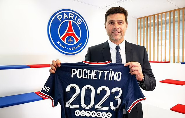 Pochettino gia hạn đến năm 2023. Ảnh: PSG.