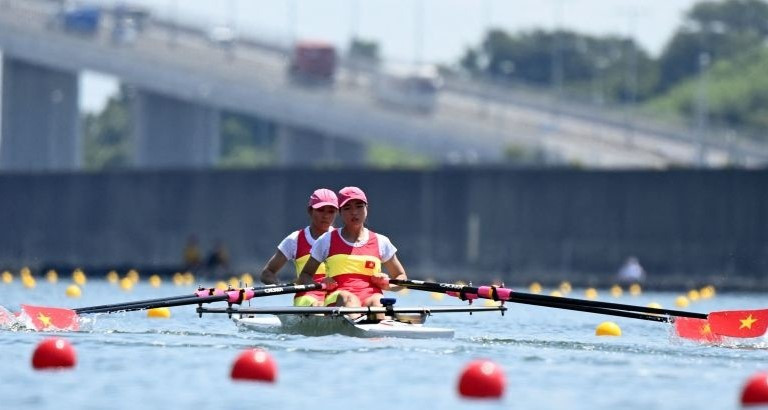 Rowing Viet Nam khong the vao nhom tranh huy chuong Olympic anh 1