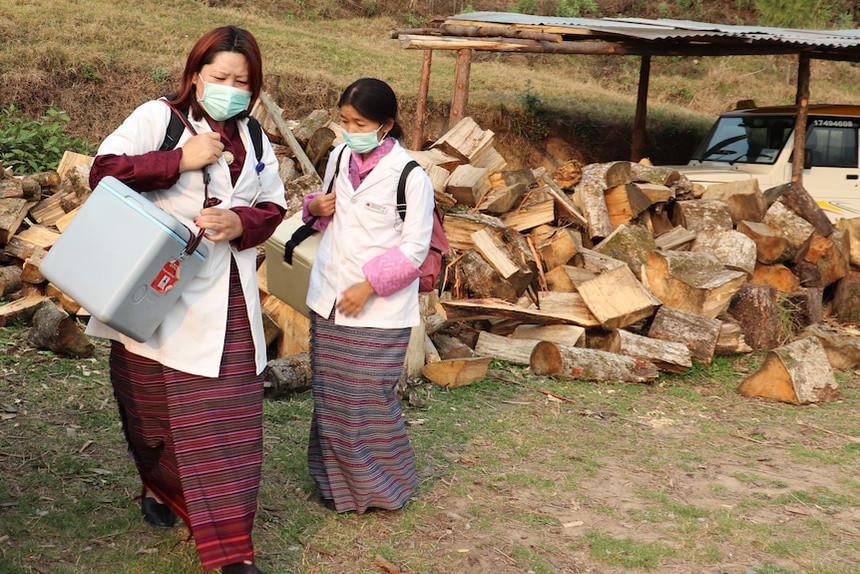 tiem chung Bhutan anh 3