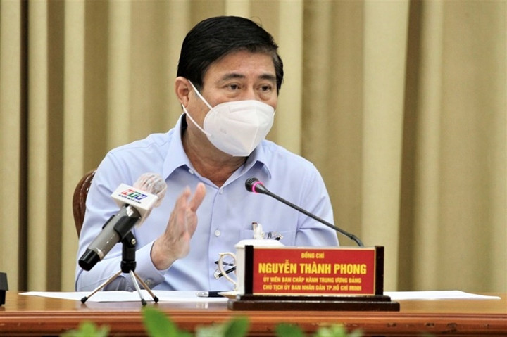 Chairman of the HCMC Municipal People's Committee Nguyen Thanh Phong.