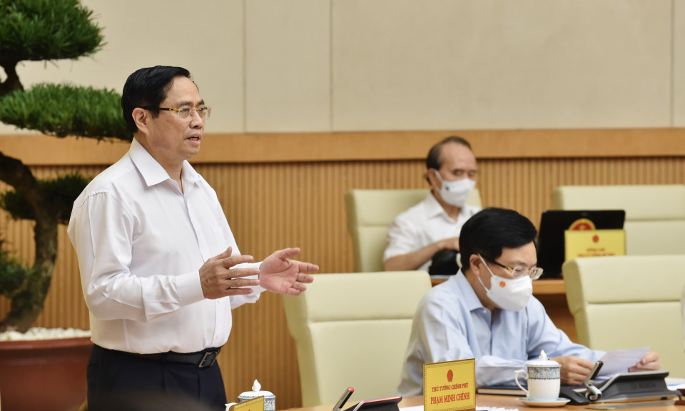 Thủ tướng Phạm Minh Chính chủ trì phiên họp Chính phủ thường kỳ tháng 6