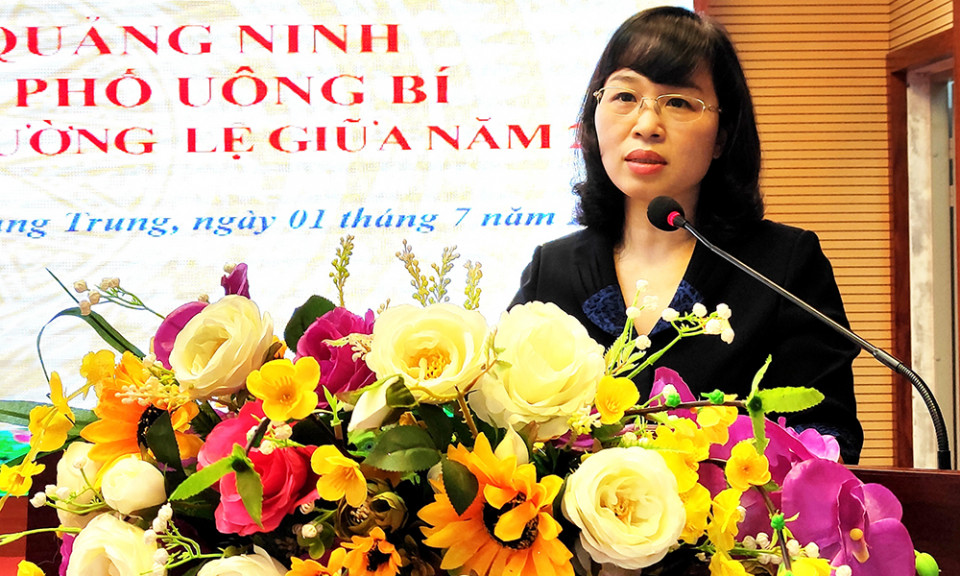 Đại biểu HĐND tỉnh và TP Uông Bí tiếp xúc cử tri trước kỳ họp thường lệ giữa năm 2021