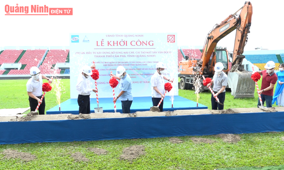 Dành 83 tỷ đồng cải tạo sân vận động TP Cẩm Phả