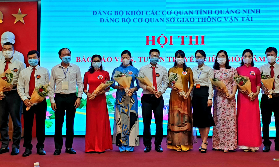 Hội thi Báo cáo viên, tuyên truyền viên giỏi Sở GTVT năm 2021