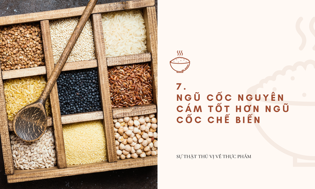 Bảy sự thật có thể bạn chưa biết về thực phẩm