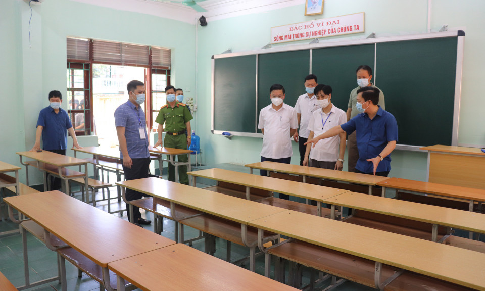 Đảm bảo mọi điều kiện để kỳ thi THPT Quốc gia an toàn, thành công 