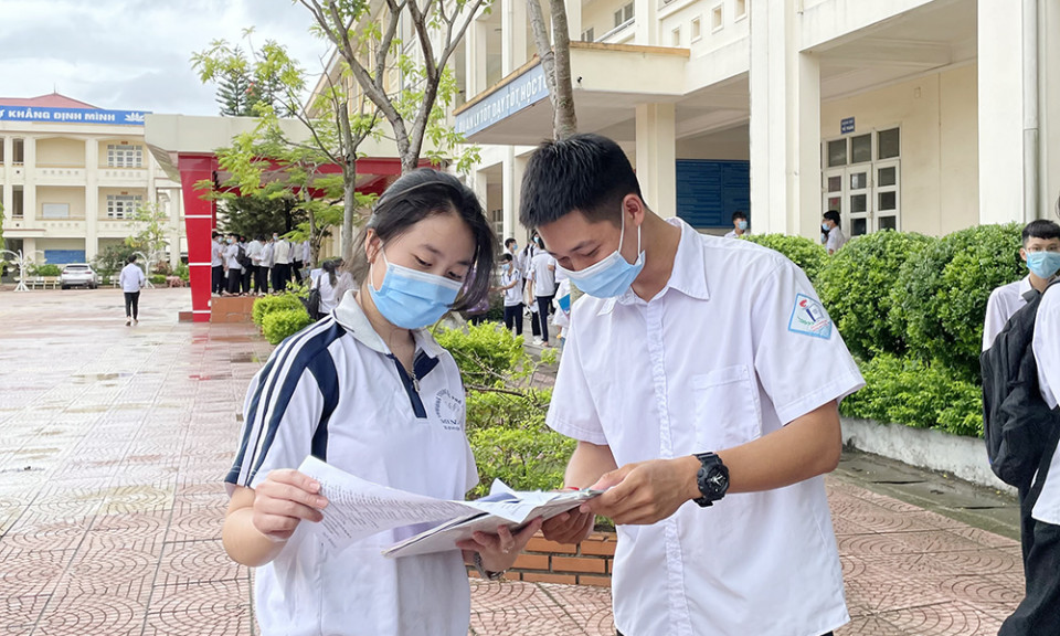 Kỳ thi tốt nghiệp THPT năm 2021: Kết thúc trọn vẹn, an toàn và chất lượng