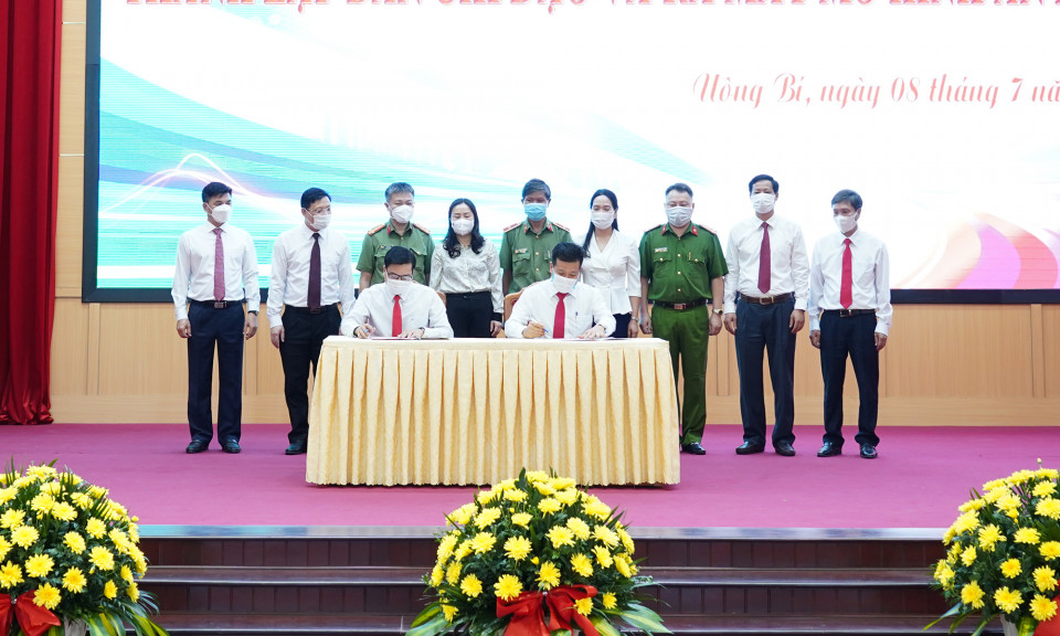 Công bố quyết định thành lập Ban chỉ đạo và ra mắt mô hình An ninh cơ sở