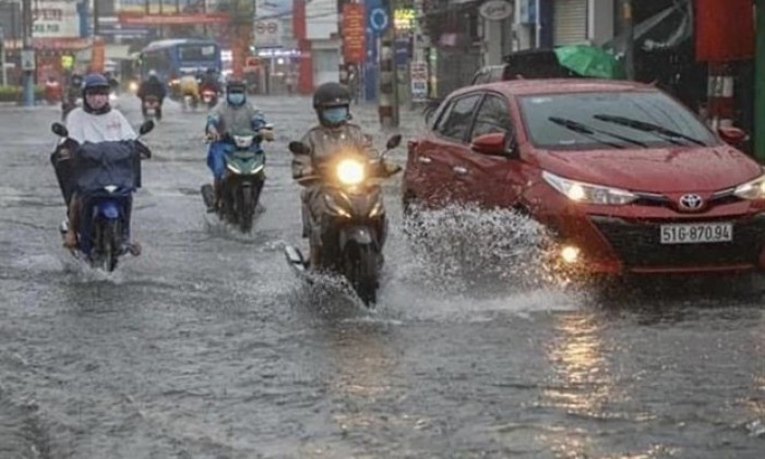 Bắc Bộ sáng 9/7 còn mưa to, Tây Nguyên và Nam Bộ mưa dông đến hết 11/7