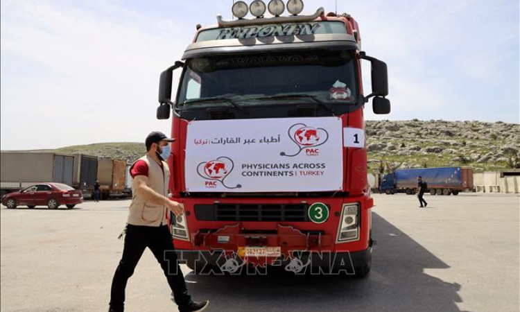 Nga đề xuất kéo dài 6 tháng tuyến huyết mạch viện trợ cho Syria