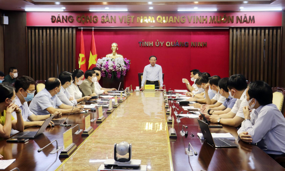 Giao ban Thường trực Tỉnh ủy