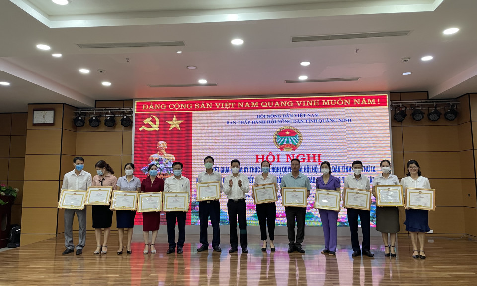 Hội Nông dân tỉnh: Sơ kết giữa nhiệm kỳ và 6 tháng đầu năm 2021