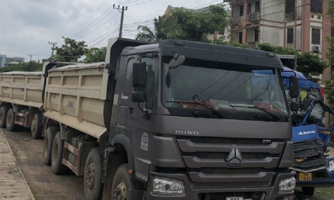 Tài xế và chủ xe chở quá tải "khủng" bị phạt gần 50 triệu đồng